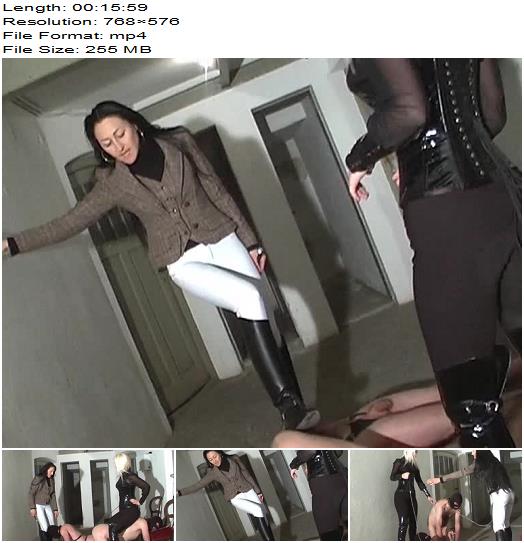 Kelly Kalashnik  Riding slaves degradation continues  Femdom preview