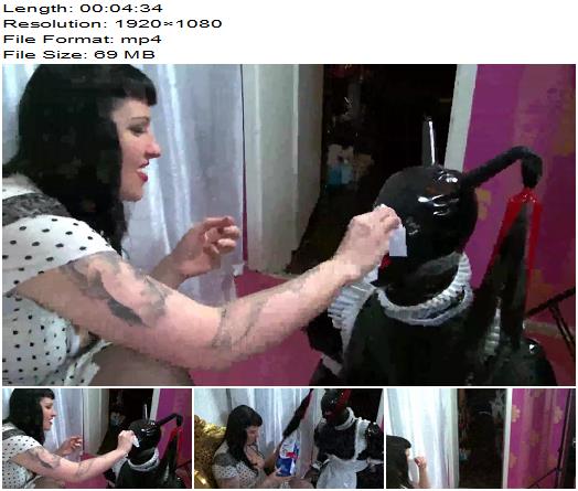 Lady Vampira starring in video Be my Garbage Sissy Slut preview