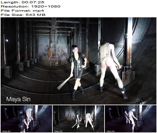 Maya Sin  Severely caned in an underground bunker  Whipping and Caning preview