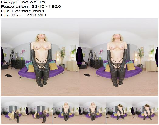 The English Mansion  Miss Eve Harper and Mistress Sidonia  Naked In Boots Treat  VR  Masturbation Instruction preview