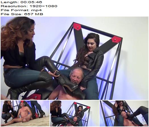 DomNation  Trapped Forever Beneath Our Cruel Boots  Bossy Delilah Hannah Hunt  Femdom preview