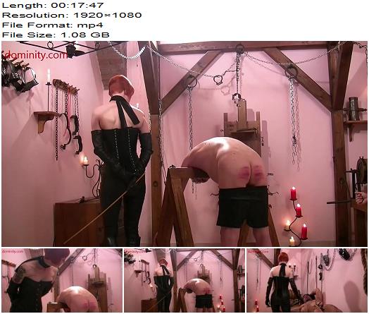 Domina Liza Hard Caning III Ball Abuse preview