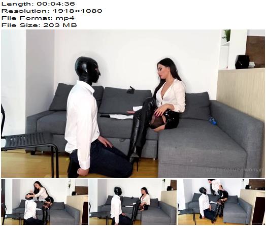 Evil Boss is very mad at her employee  Femdom preview