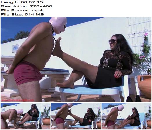   Ezada Sinn starring in video Aroused by My pantyhose clad feet preview