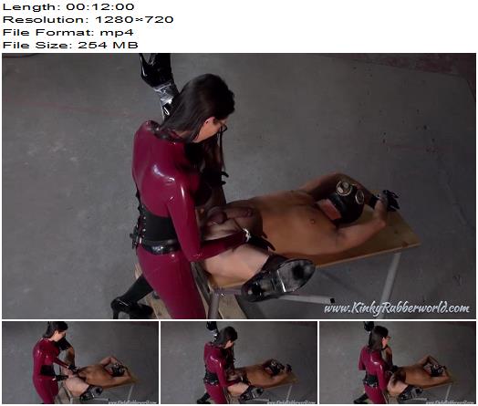   Fucked from the Asian Rubber mistress of Kinky Rubber World studio preview