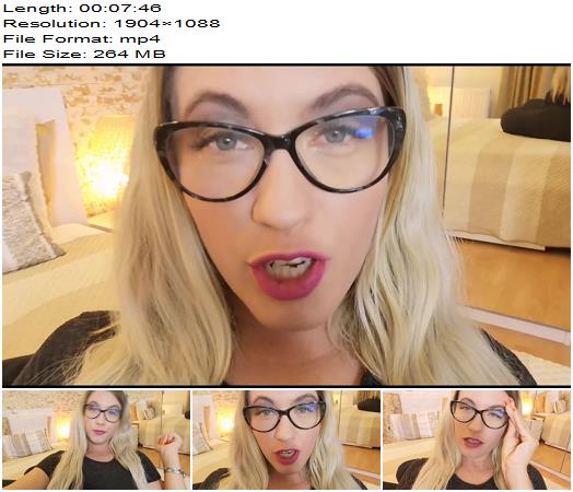 Goddess Natalie  Youre fucking ugly  Femdom Pov preview