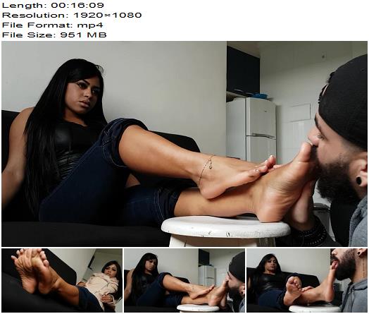   Jhonn  Womens Feet BEAUTIFUL EBONY GIRL WITH FRENCH TOENAILS preview