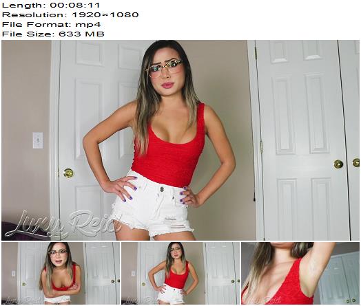 Luxy Reid  Visiting From College StepSister Catches and OWNS you now  Blackmail  Findom preview