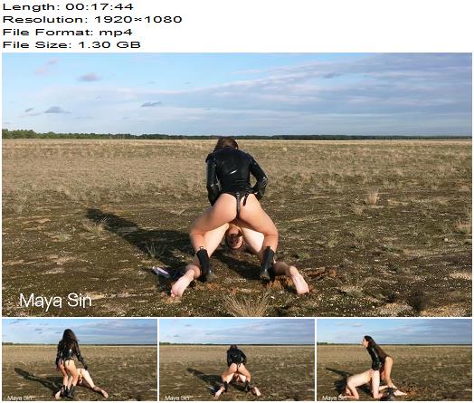   Maya Sin starring in video Outdoor pegging in the wild preview