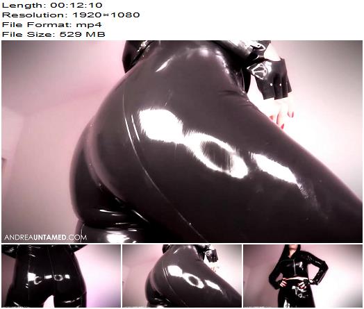 Miss Untamed  Rubber Ass Tease  Oral Servitude preview