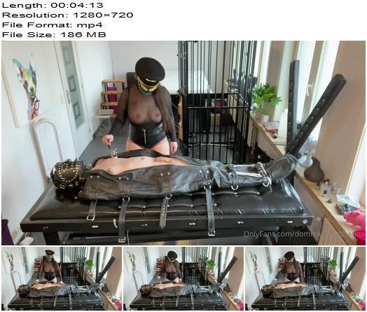 DOMINATRIX KATHARINA AMARE  More Nipple Play Before Going In The Bondage Bag preview
