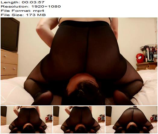 Facesitting Smothering Orgasm in Pantyhose for Mistresss Pleasure  Face Sitting  Smothering preview