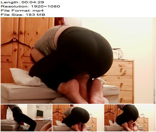 Full Weight Facesitting for Face Chair Ass and Pussy Smothering in Black Spandex Leggings  Face Sitting  Smothering preview