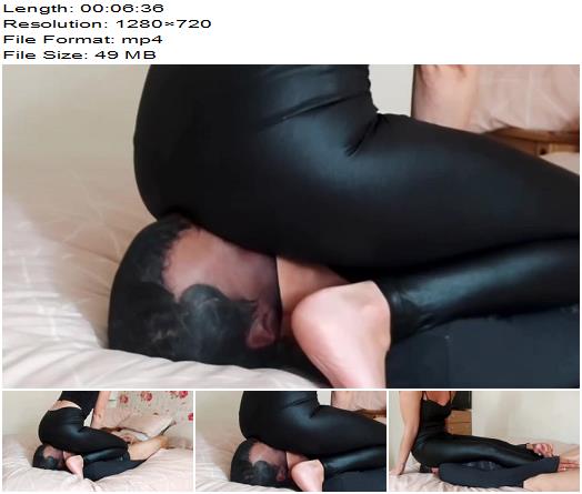 Fullweight Smother under Babes Ass in Sexy Spandex Leggingscumshot over Legs preview