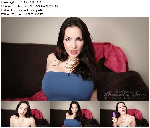 Goddess Alexandra Snow 2021 Sizing Up Your Hole preview