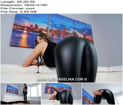 Lady Angelika  Cum Twice for My Leather Leggings  Brainwash preview