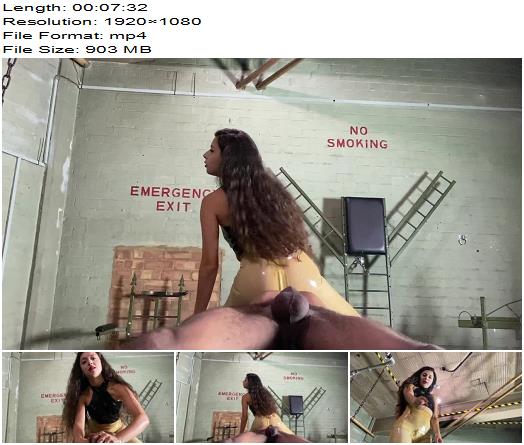 Maya Sin  You will never satisfy my sadistic cbt urges as much as my Squishy toy POV with slave  Ball Abuse preview