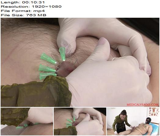 Medicaly Sado  Lady Patricia  Needles On Nipples  Nipple Torture preview