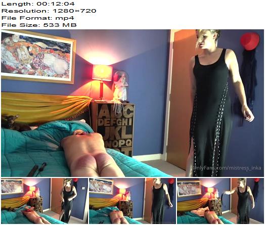 Mistress Inka  Beating The Little Douchbag  Whipping and Caning preview