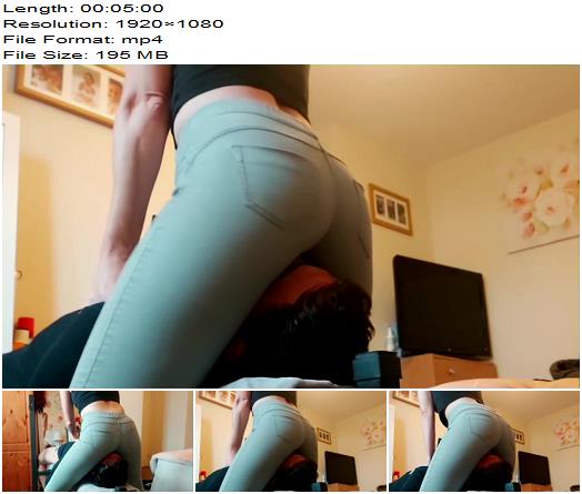 Mistress needs a Comfy Seat Smothering and Facesitting in Jeans for Face Chair Slave Face Sitting Smothering preview