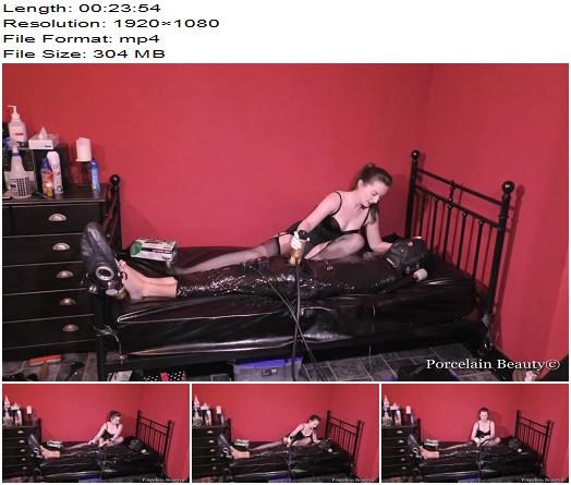 Porcelain Beauty  Wrapped and Milked Dry  Bondage preview
