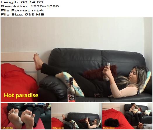 Hot Paradise  My roommate is a delicious girl  Fetish preview