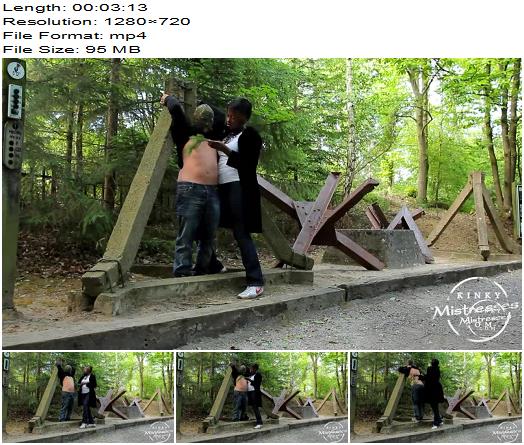 Kinky Mistresses  Used In The Woods   Mistress Ava Black preview