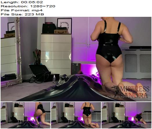Mistress Sandra starring in video A vacbed milking preview