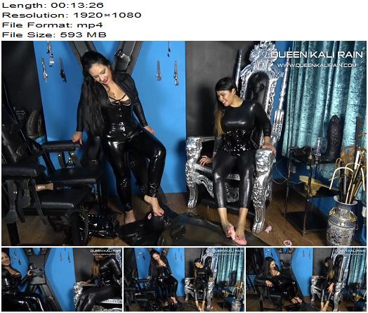 Queen Kali Rain  Part 1 we remove them from our boots and heels preview