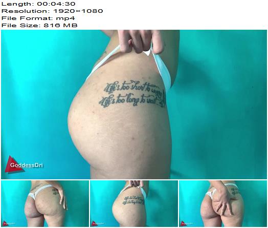 Goddess Dri  Loser for Ass  Blackmail  Findom preview