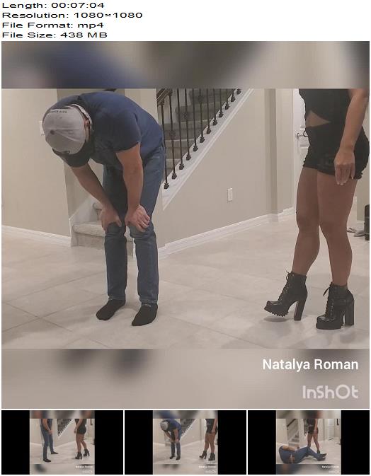 Natalya Roman Ballbusting  A good time for kicks  Ball Abuse preview