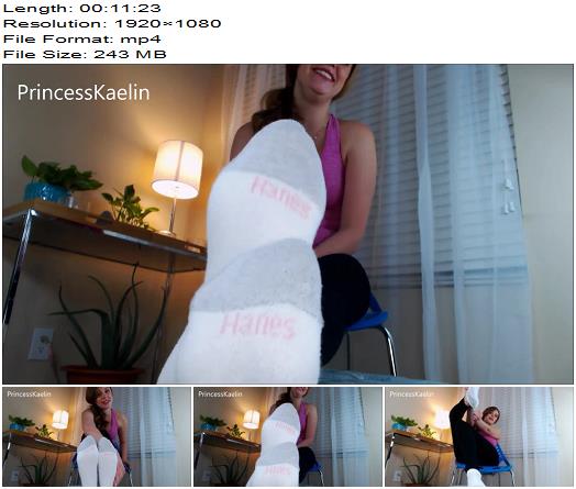 Princess Kaelin  Stinky Sock Job  Foot Fetish preview