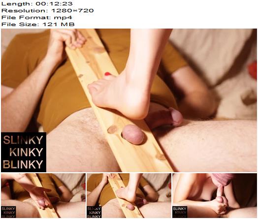 Slinky Kinky Blinky  Ballbusting Ruined Orgasm by Hot MILF  Ball Abuse preview