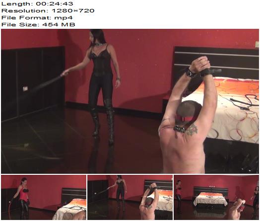 Latin Beauties in High Heels  Sadistic Leather Duo by Diosa and Krystall  Femdom preview