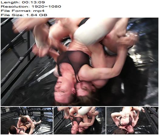 Mixed Wrestling Zone  BATTLE RING Bout 14  Zsuzsa Vs Pablo  Femdom preview
