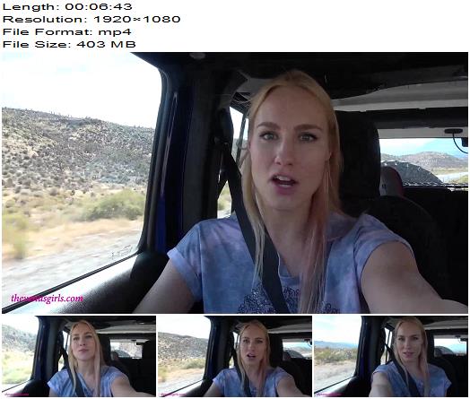 Women On Top  Of Men  Car Trip Cuck  Sexy Cucktress Jolene Hexx Taunts You On The Road  Chastity preview