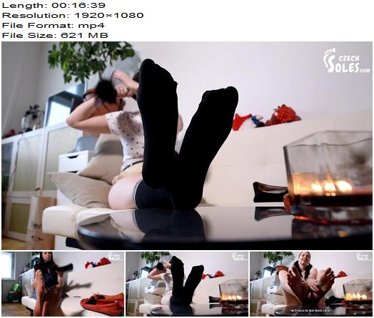 Czech Soles  Livestream foot fetish show by Dita  Foot Fetish preview