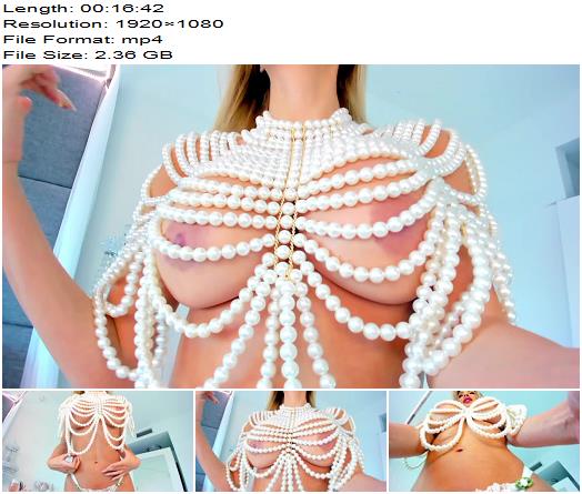 Exquisite Goddess  Pearl top boobs tease and worship  Brainwash preview