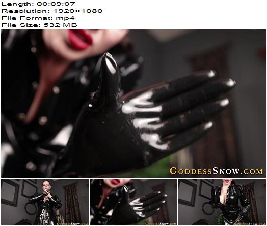 Goddess Alexandra Snow  No Orgasm Glove Smother preview