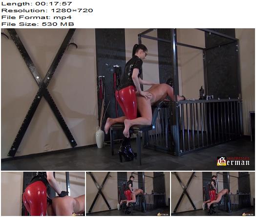 German Mistresses  Fucked With A Rubber strapon preview