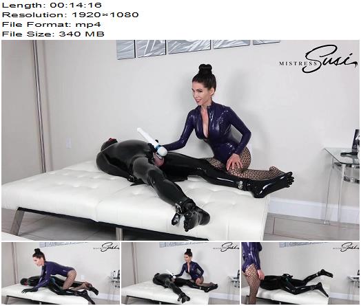 Mistress Susis Fetish Clips  Prostate Milking Hogtied in Chastity preview