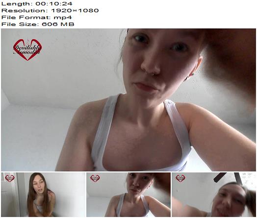 Devilishly Asmodea  Cuck and Cum Eating Instruction  CEI preview