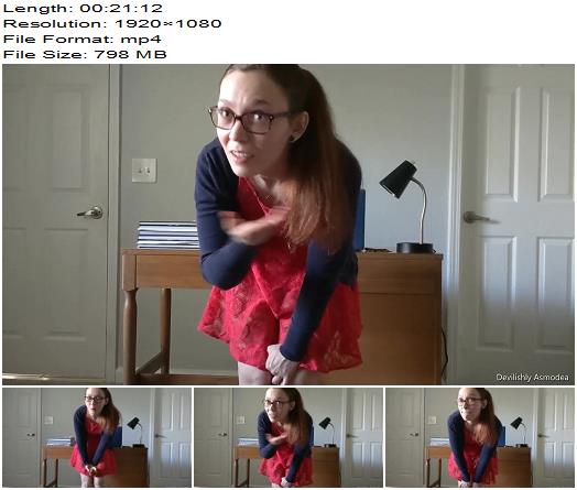 Devilishly Asmodea Verbal Humilation From Your Teacher Femdom POV preview