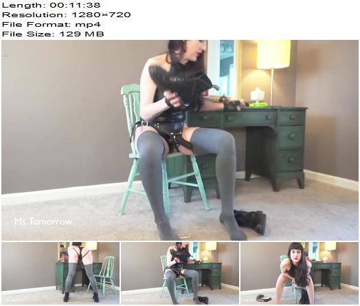 DommeTomorrow  Dog Bitch for My Boots  Fetish preview