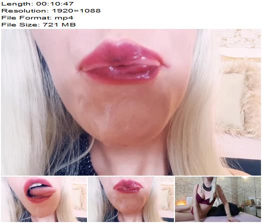 Goddess Natalie  Swallow my spit bitch  Fetish preview