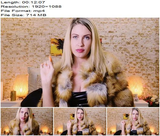 Goddess Natalie  Time to take a loan  Blackmail  Findom preview