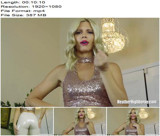 Heather Highborne  Conditioned To Cream  Masturbation Instruction preview