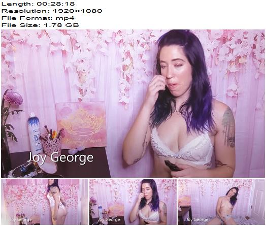 Joy George  Sissy Blackmailed into Full Dress Up Sesh  Blackmail  Findom preview