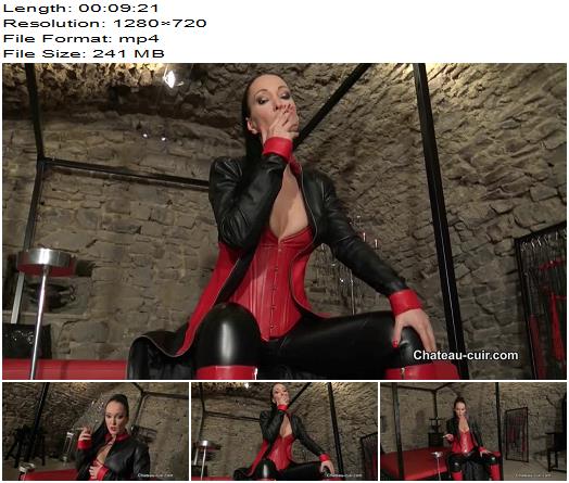 Kinky Leather Clips  Fetish Liza  Full Leather Fetish and Smoking JOI  Masturbation Instruction preview