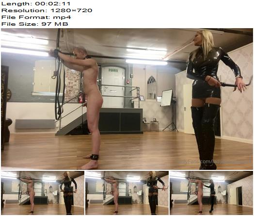 Lady Dark Angel  A Little Bull Whip Session preview